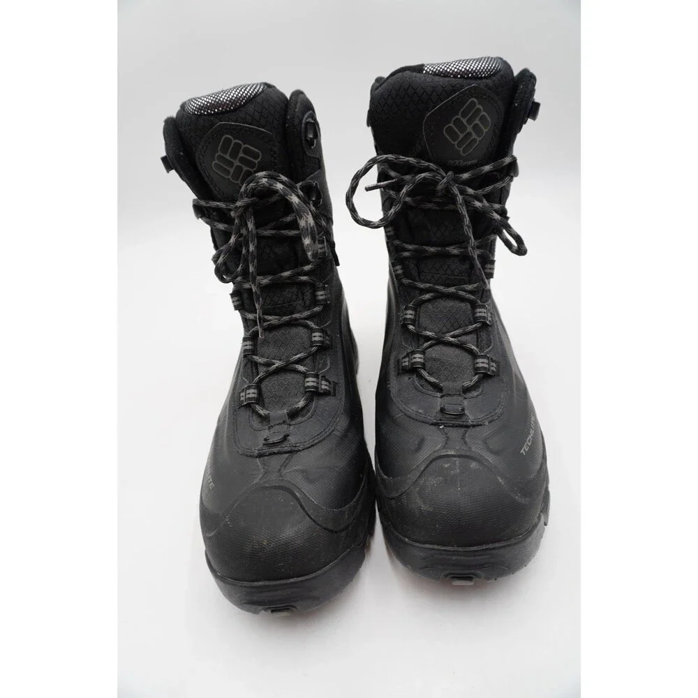 Columbia Bugaboot III Men's Winter Waterproof Insulated Black Snow Boots Sz 10.5